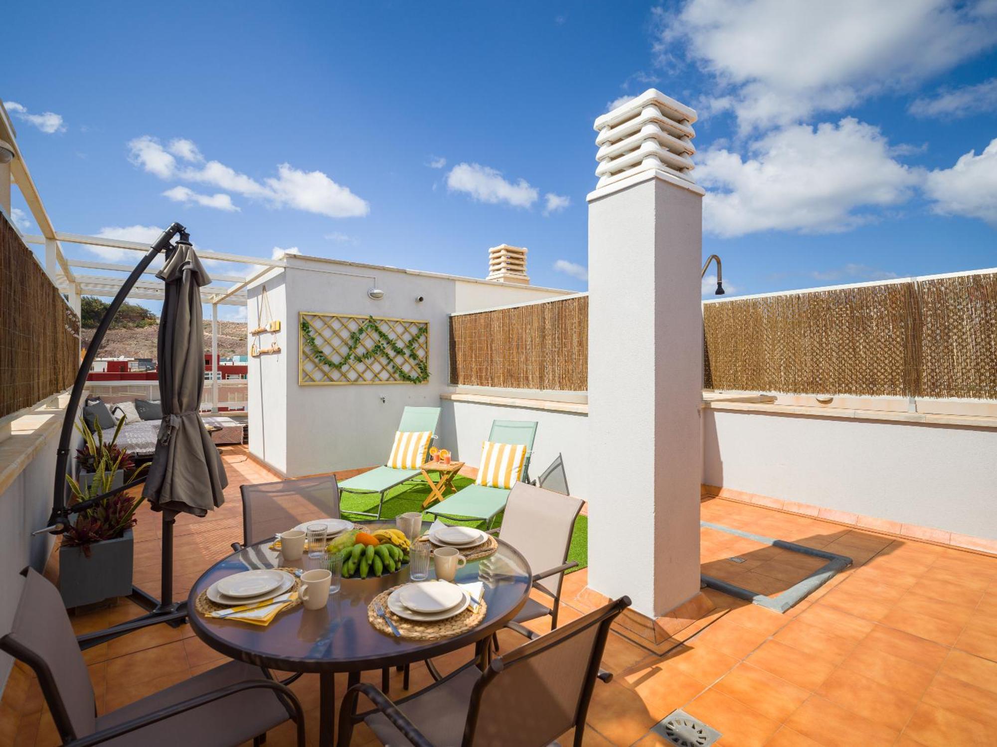 Casa Maresia Penthouse - Pool & Beach Sardina Exteriör bild