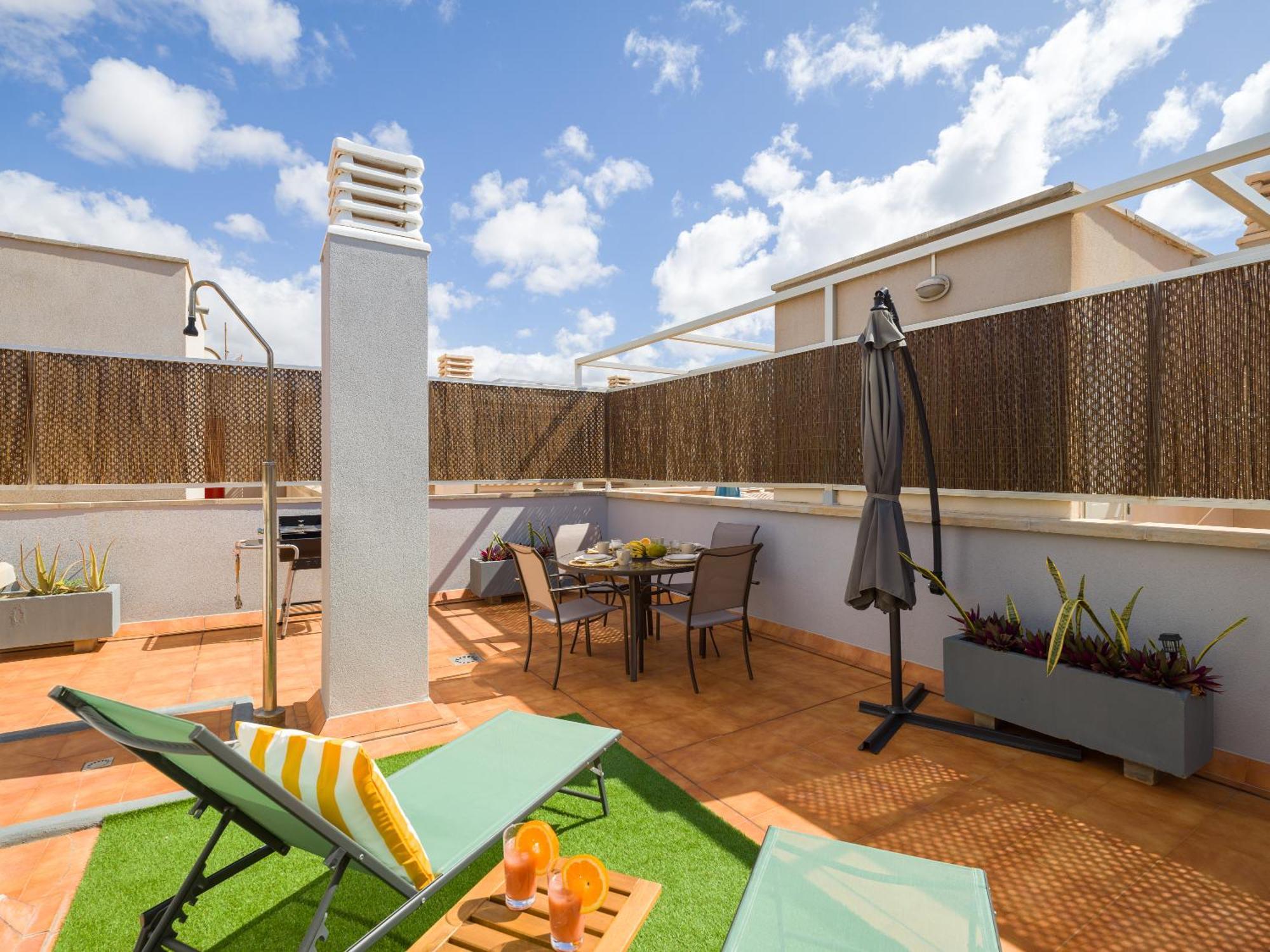 Casa Maresia Penthouse - Pool & Beach Sardina Exteriör bild