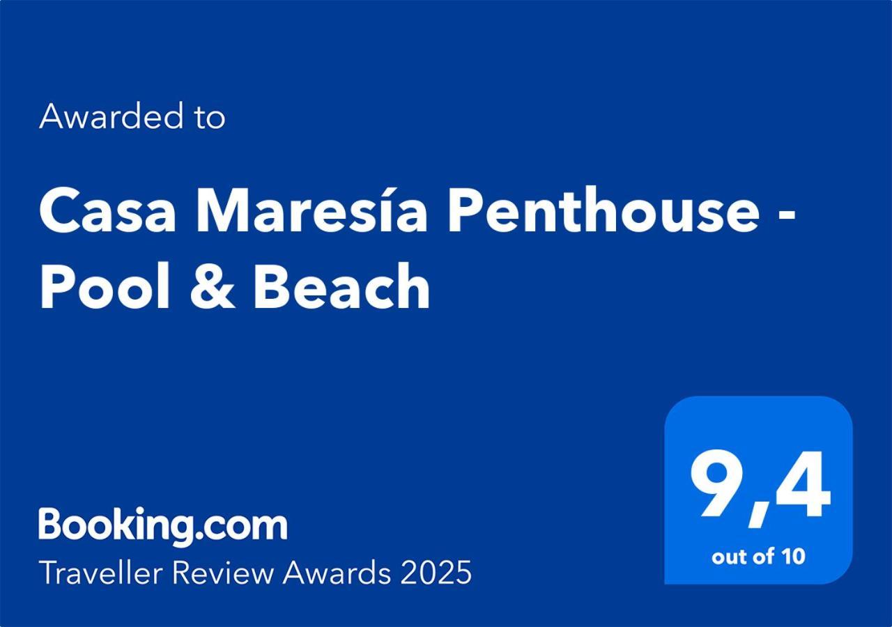 Casa Maresia Penthouse - Pool & Beach Sardina Exteriör bild